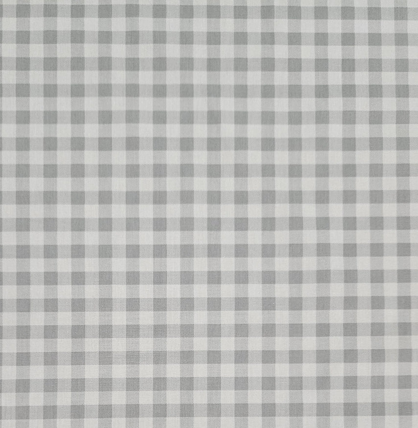 Gingham 10mm Grey