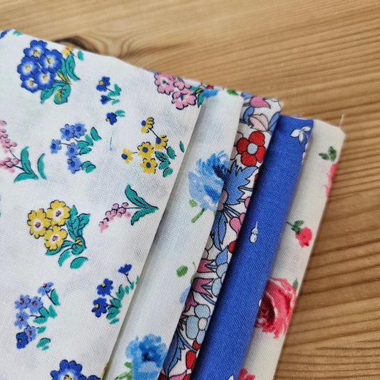 Remnant Craft Fabrics - Liberty Blue Pack