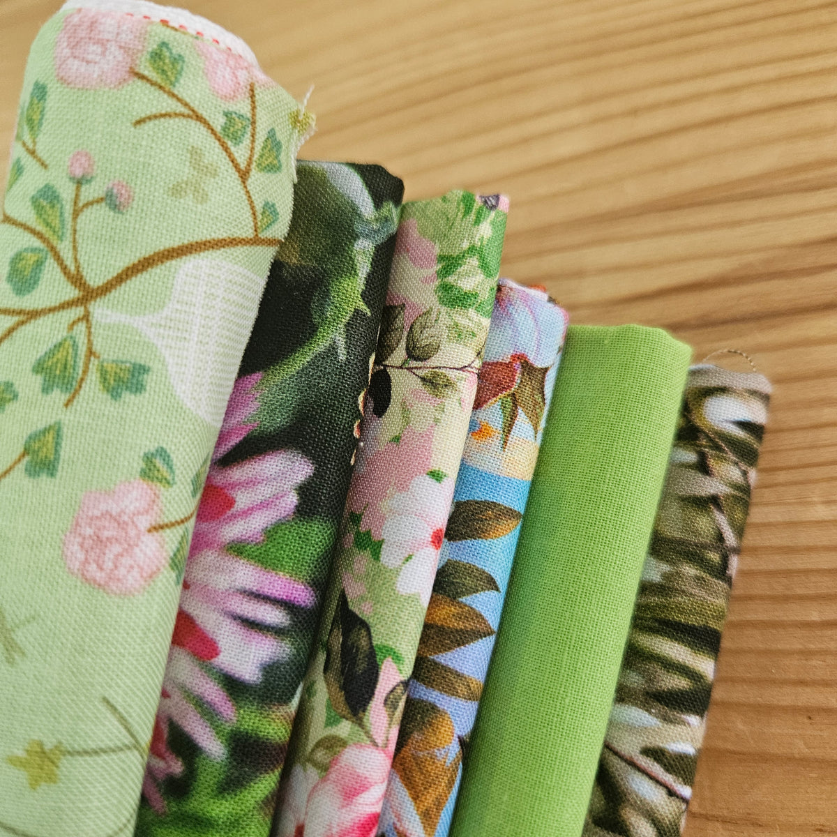 Remnant Craft Fabrics - Birds and Florals