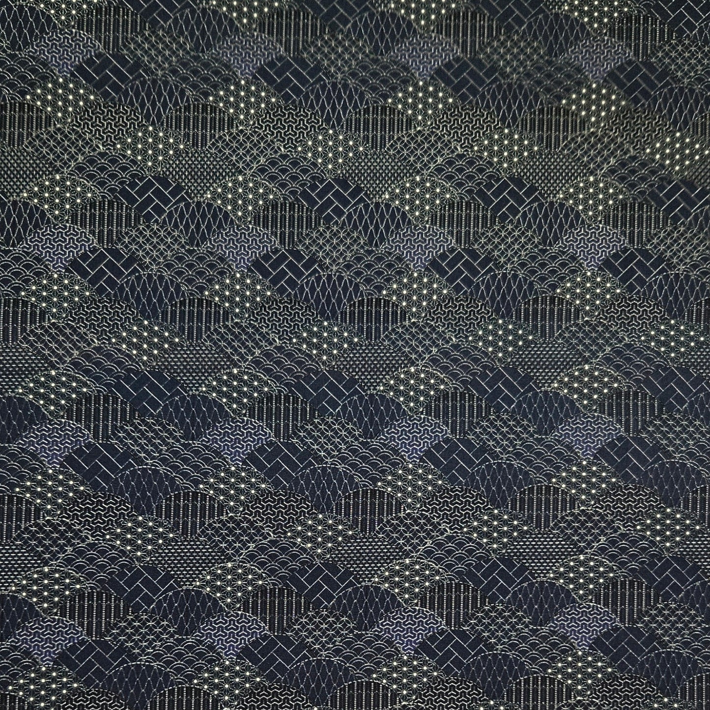 Japanese - Fan Designs Navy