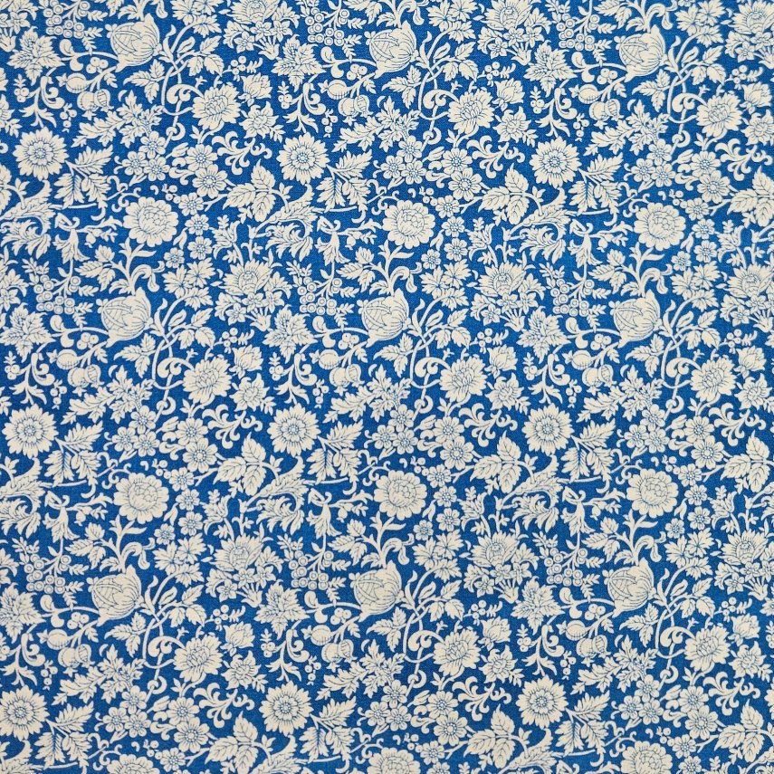 Liberty - The Artist's Home - Kelmscott Silhouette A Blue