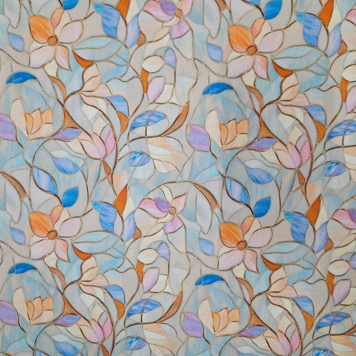 Stained Glass - Flowers 7783