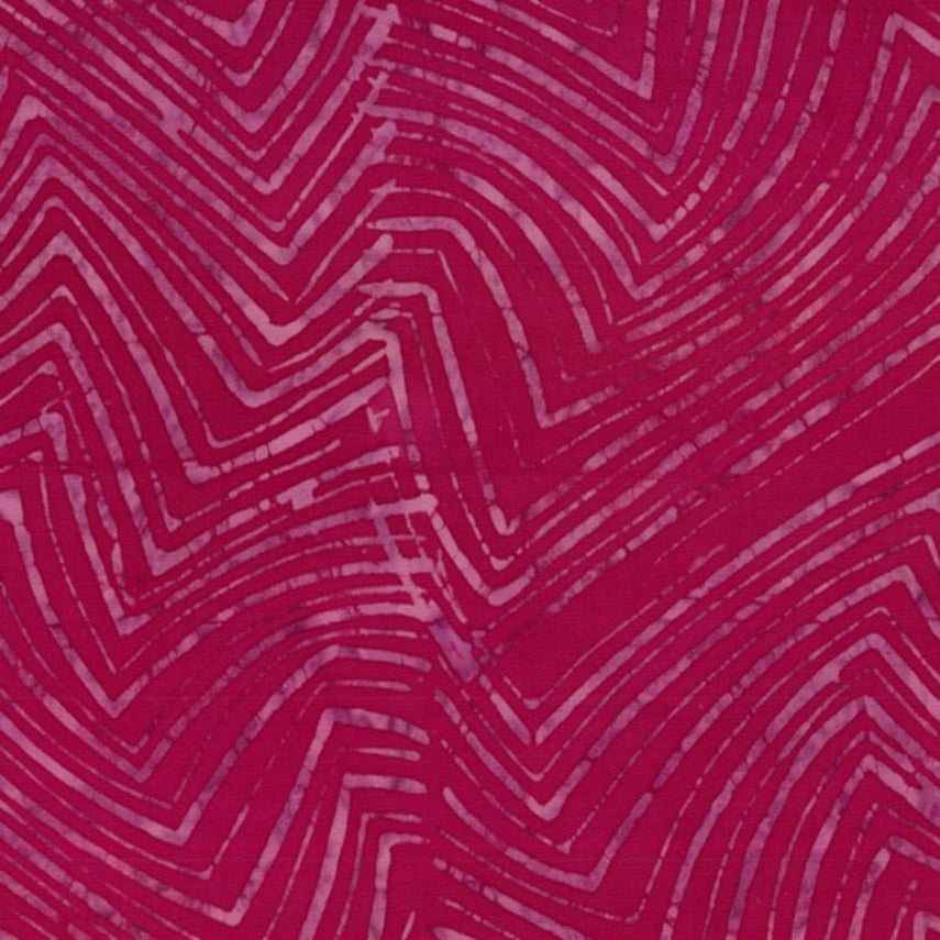 Batik - 2154 Ripple Zig Zag Pink
