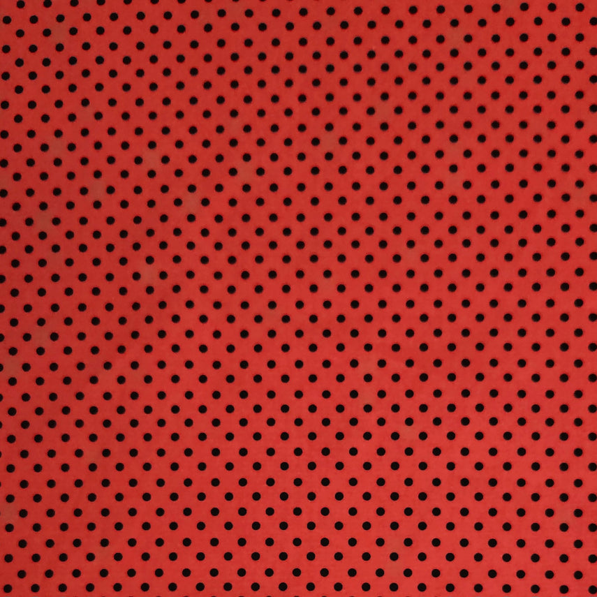Black Spots on Red