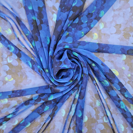 Cobalt Scales - CHIFFON