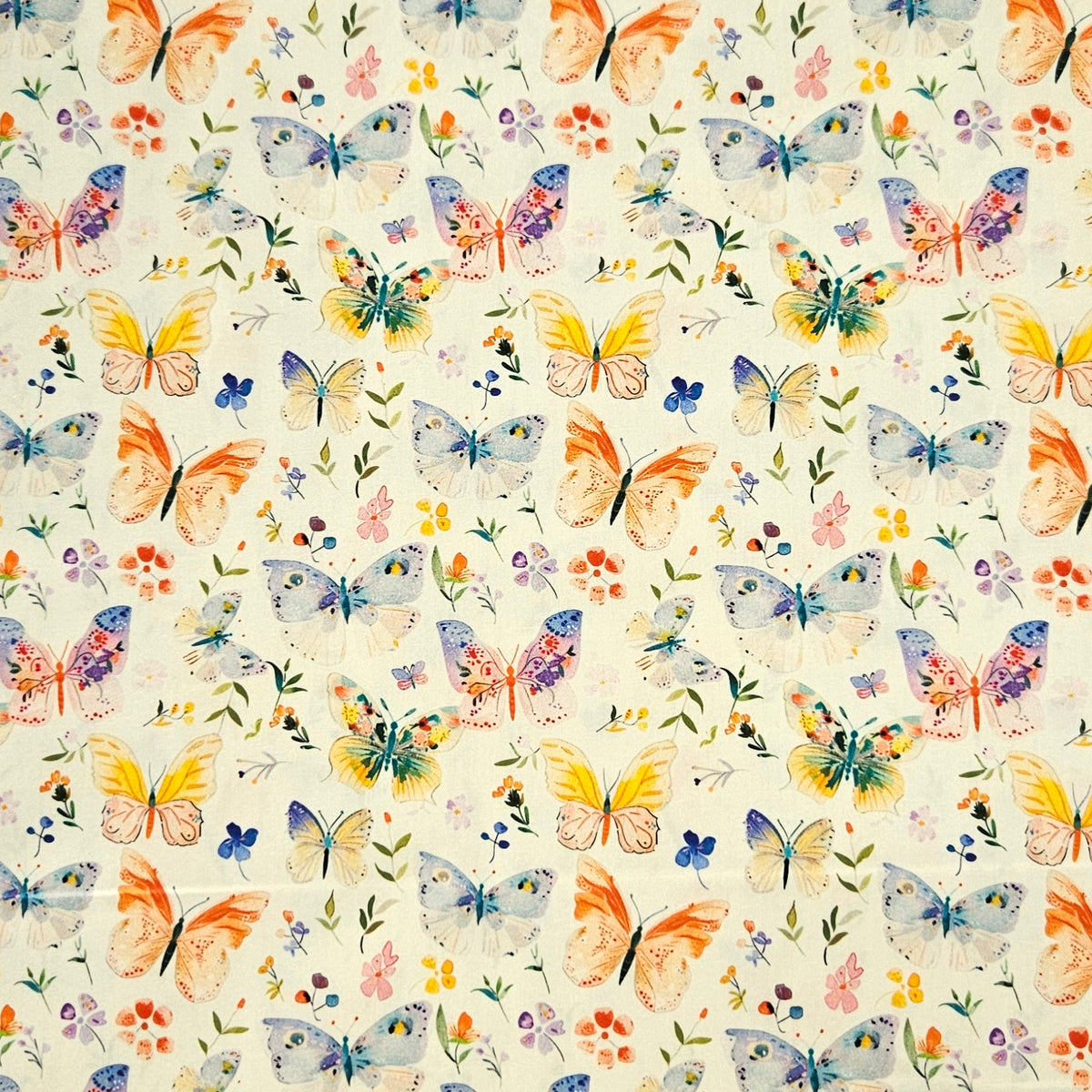 Butterflies - Yellow and Purple 7841