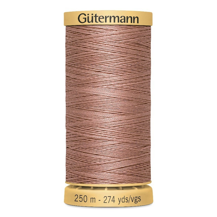 Gutermann 250m Cotton Thread - Col.2626 - Dusty Pink