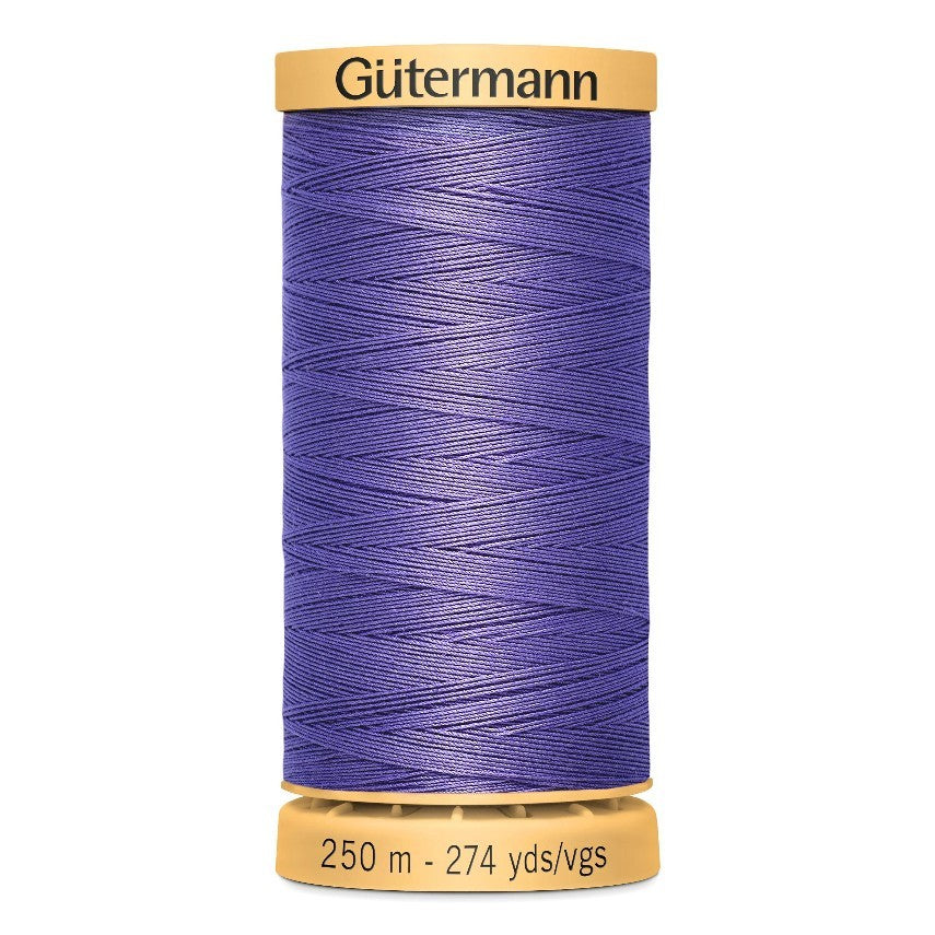 Gutermann 250m Cotton Thread - Col.4434 - Purple