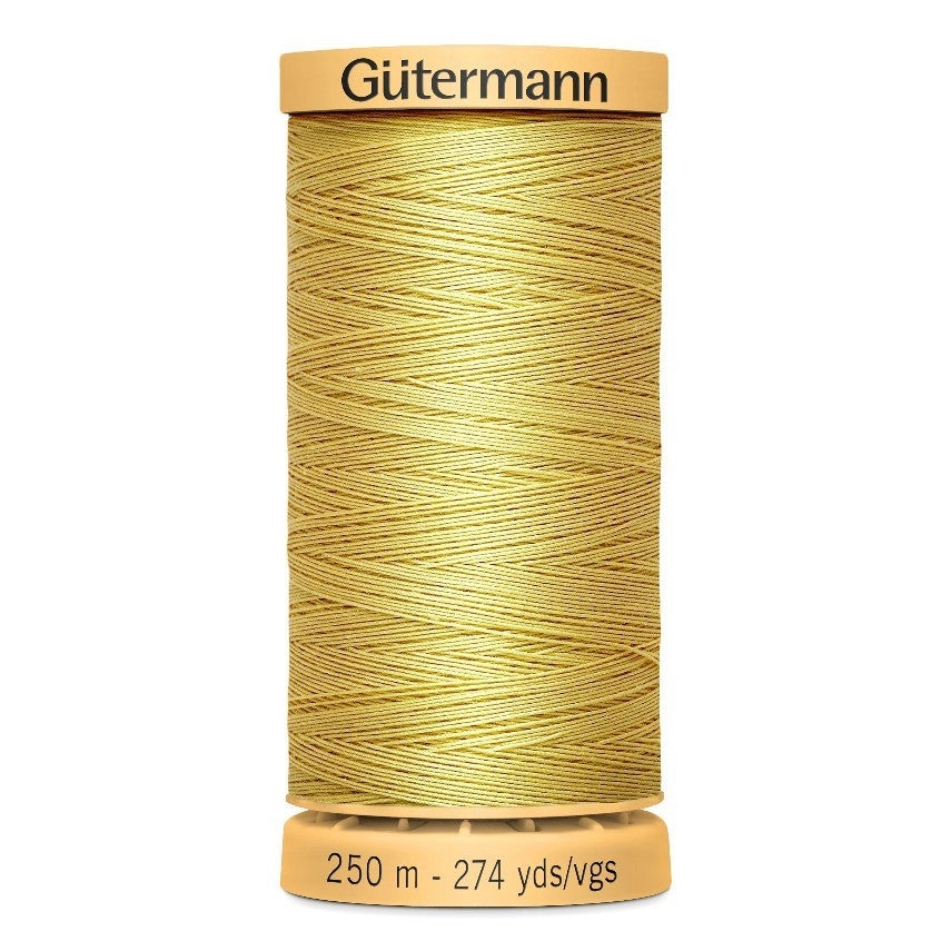 Gutermann 250m Cotton Thread - Col.758 - Gold