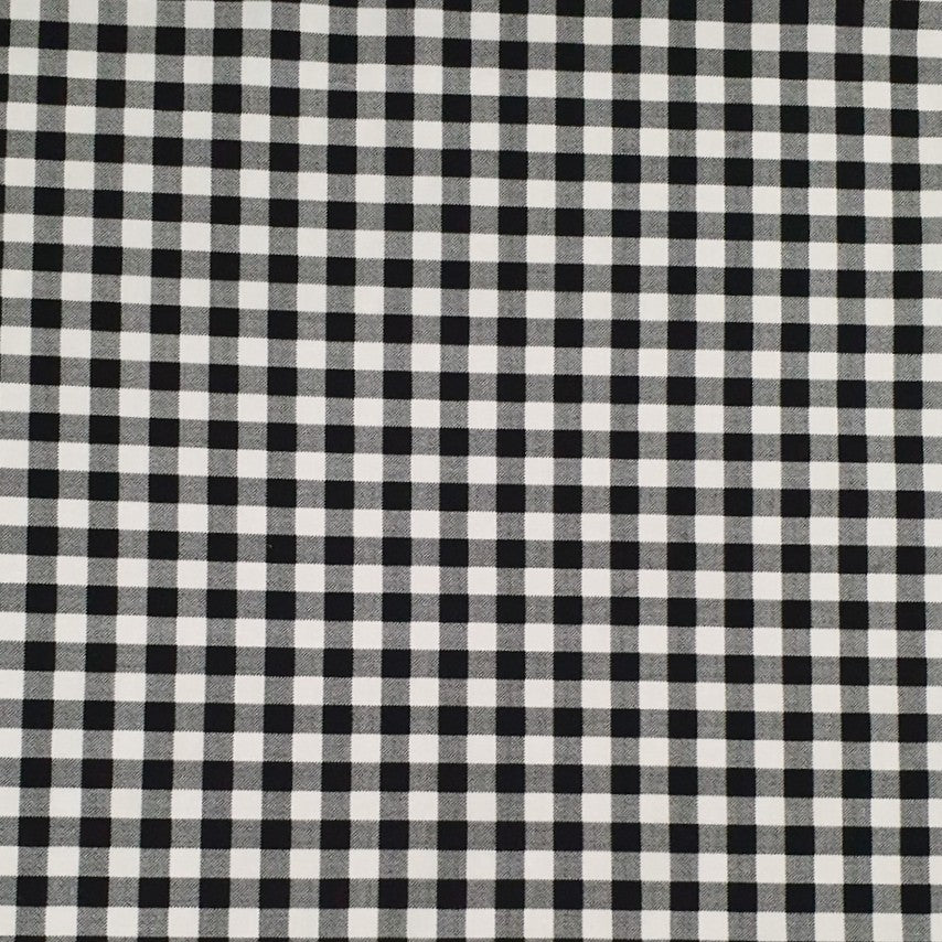 Gingham 10mm Black