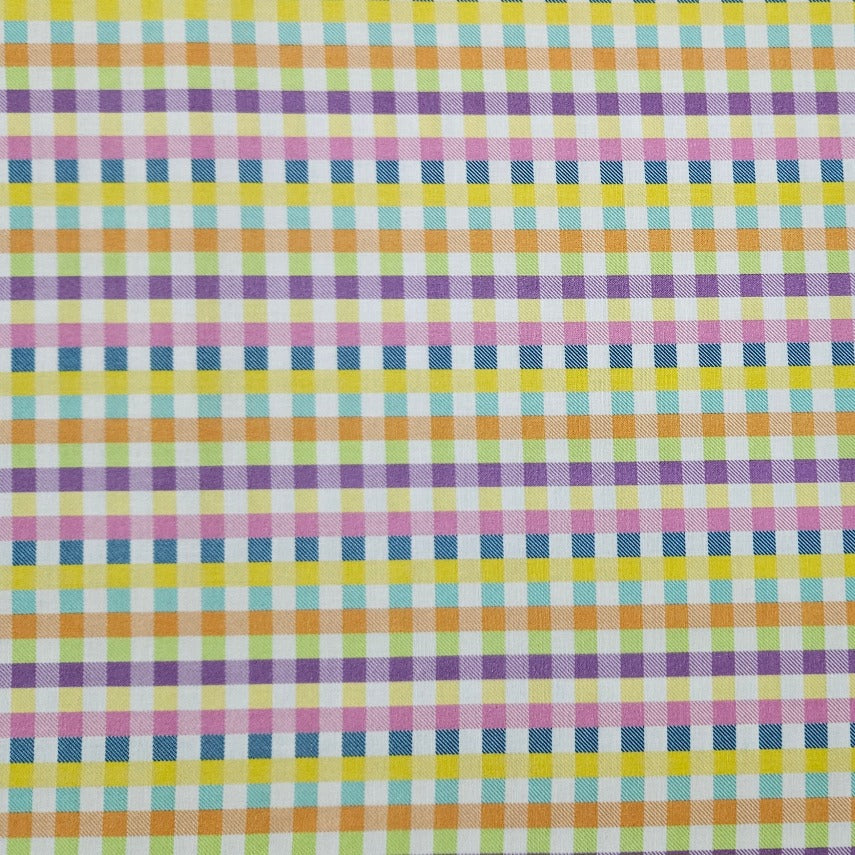 Gingham Multi Bright