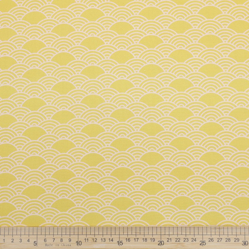 Chinese - Wave Design Yellow