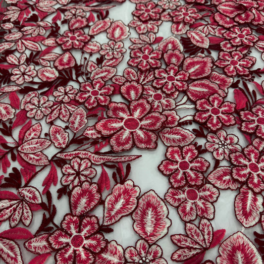 Pretty in Pink 3D Florals