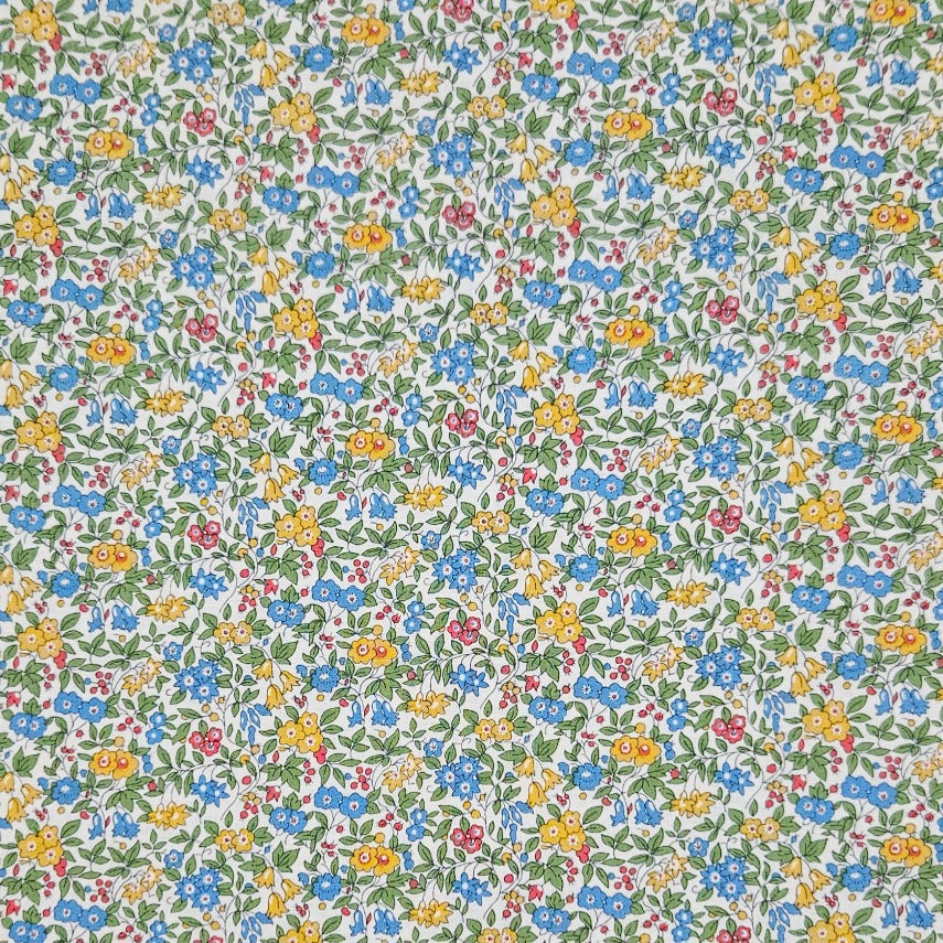 Liberty - Flower Show Midsummer Collection - Forget Me Not Blossom D Yellow