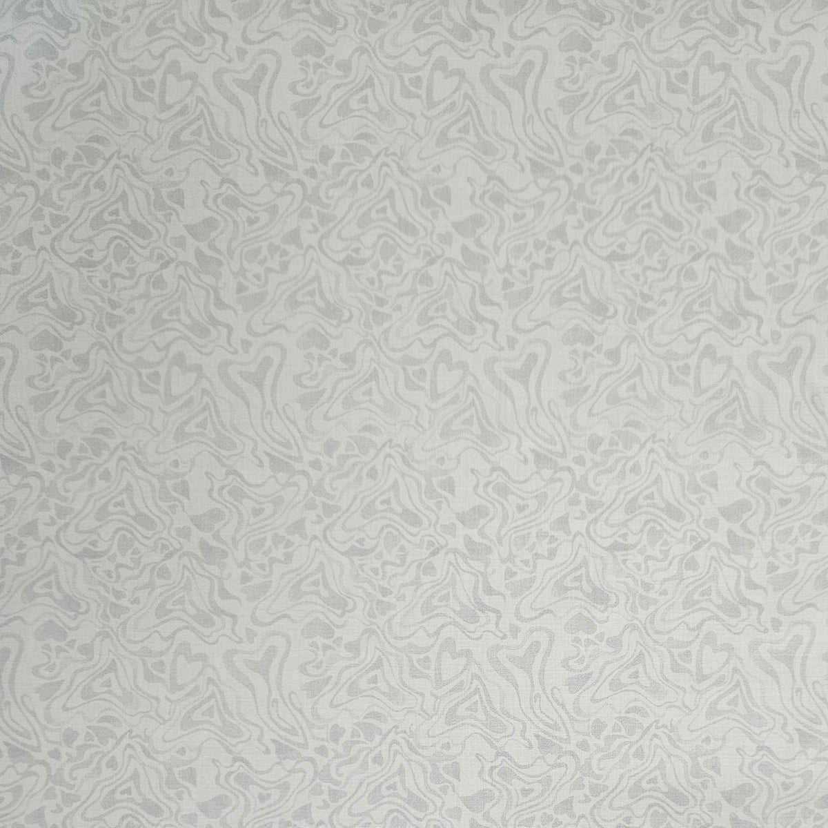 Love Matters - Swirls Grey on White