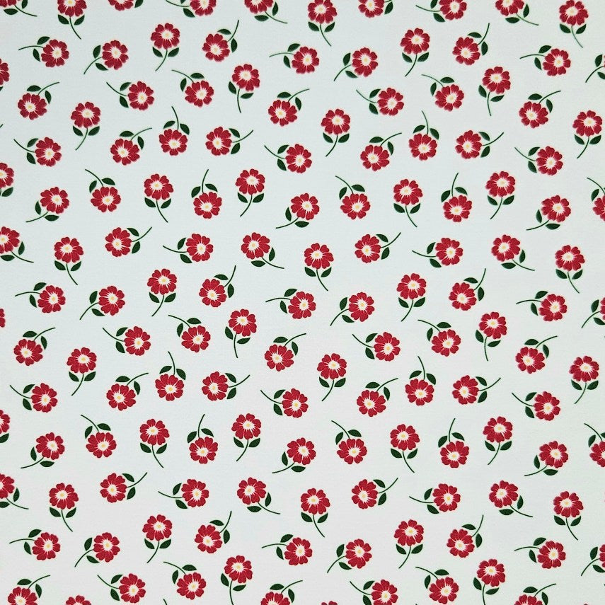 Modern Florals - Red Flower