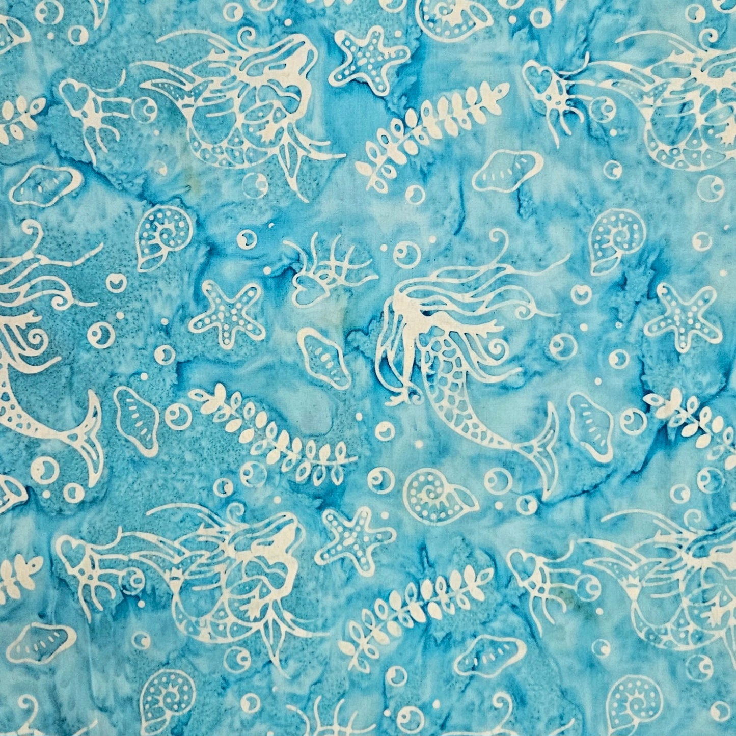 Batik - Mermaids on Light Blue