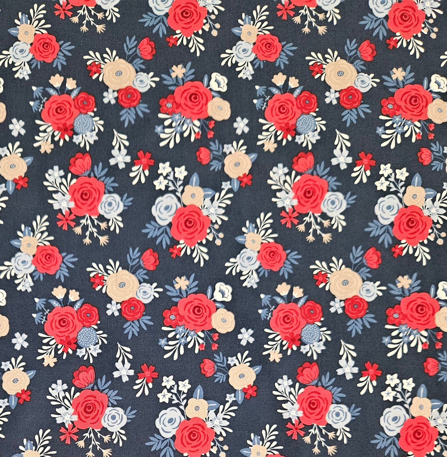 Red White and True - In Florals