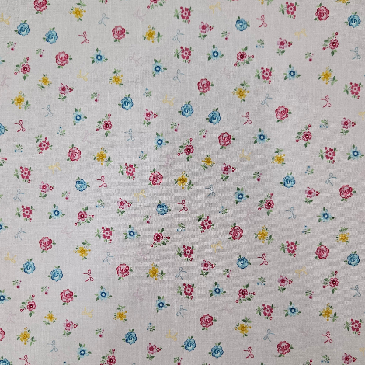 Rosy Cheeks - Mini Florals on Pink