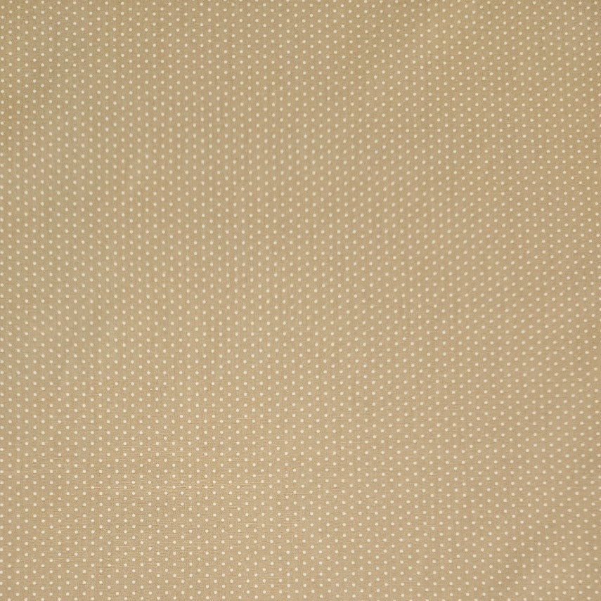Micro Dots - White on Tan