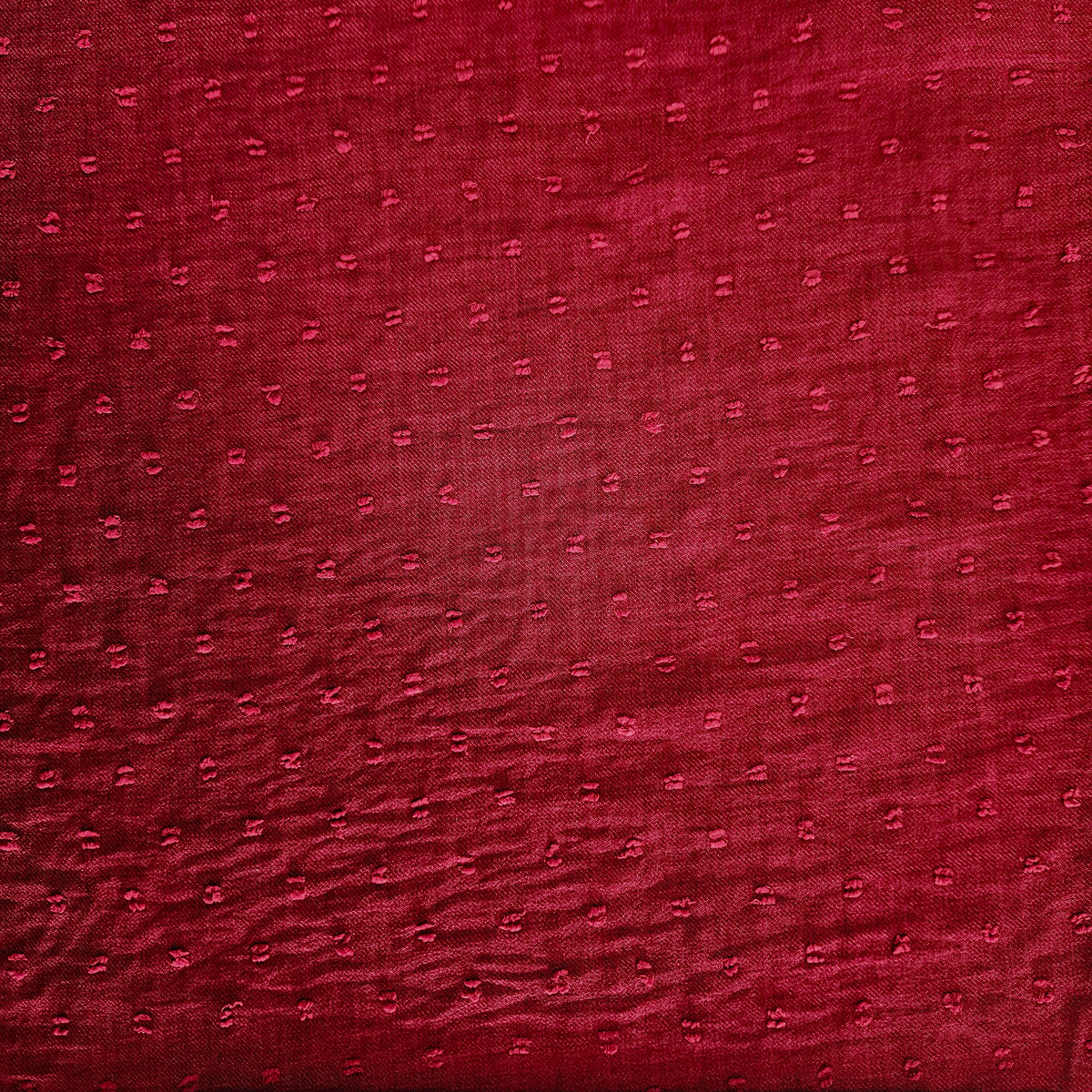 Textured Red Dobby