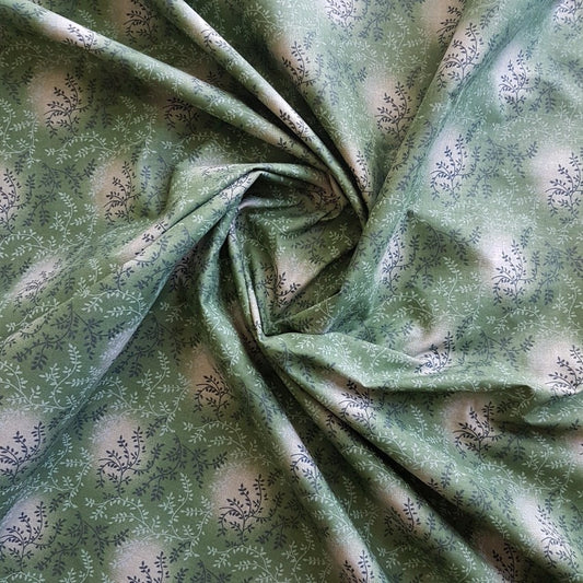 Quilt Backing - Vine - Mid Green