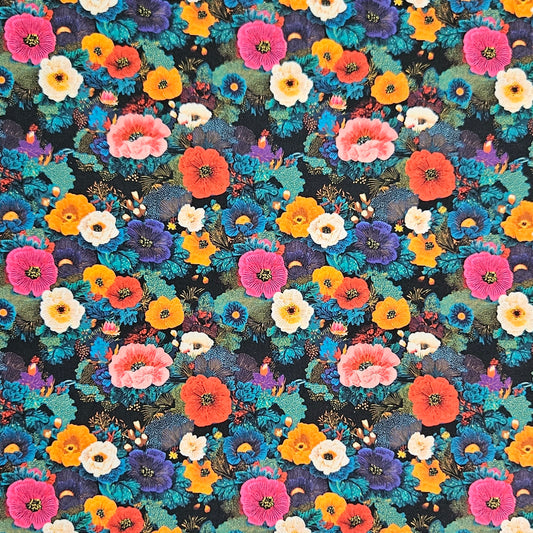 Colourful Poppy Garden