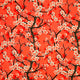 Japanese - Cherry Blossom on Coral