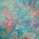 Batik Quilt Backing 1867 - Chrysanthemum Blue