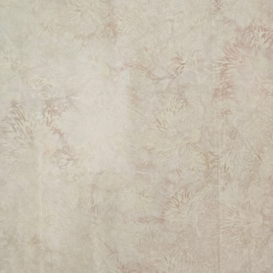 Batik Quilt Backing 1933 - Chrysanthemum Pale Peach