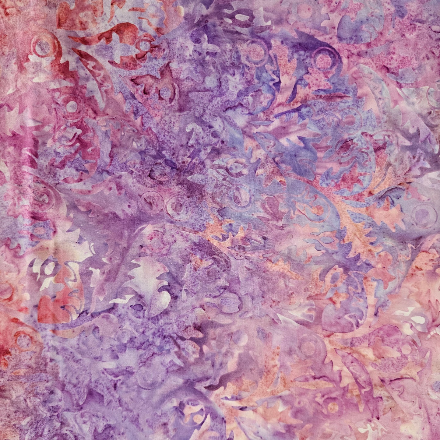 Batik Quilt Backing 1949 - Fern Purple