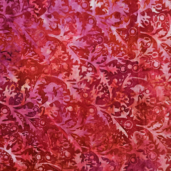 compare product Batik Quilt Backing 1955 - Fern Magenta