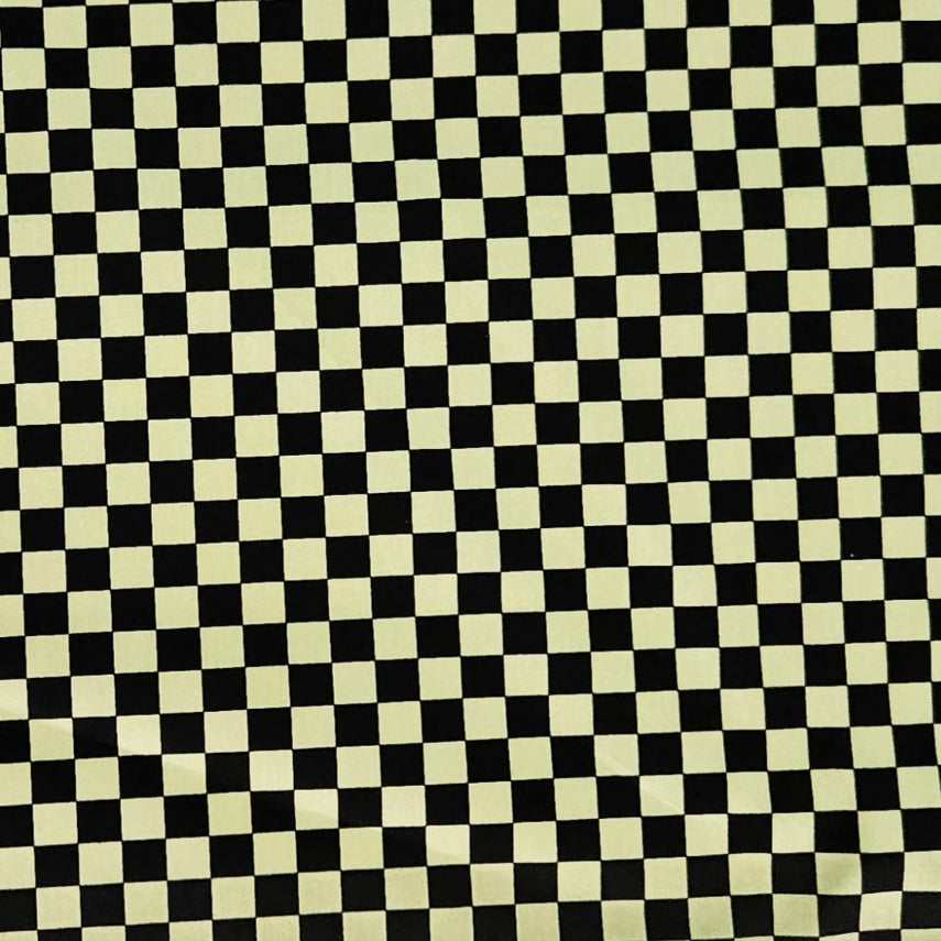 Check - Black and Green - 10mm