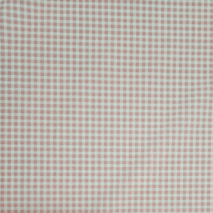 Gingham 4mm Pink