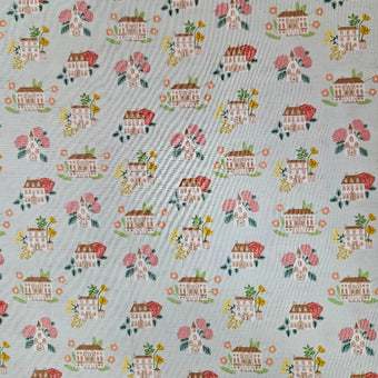 compare product Emma - Houses on Light Green