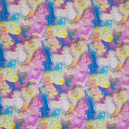 COTTON SATEEN - Patches of Colour