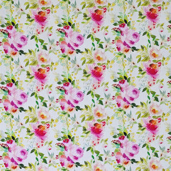 compare product COTTON SATEEN - Spring Florals Pink