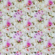 COTTON SATEEN - Spring Florals Purple