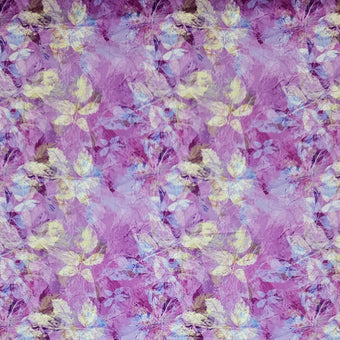 compare product COTTON SATEEN - Layered Foliage Purple