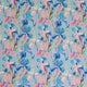 COTTON SATEEN - Painted Florals Blue