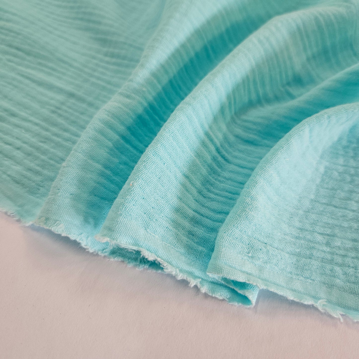Double Gauze Muslin - Aqua