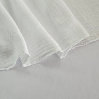 Double Gauze Muslin - White