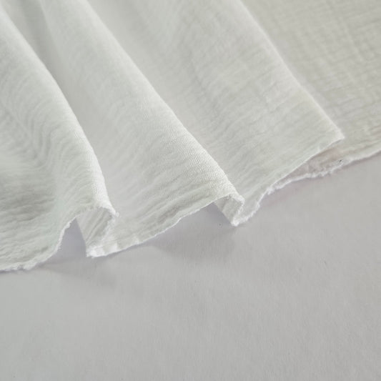 Double Gauze Muslin - White
