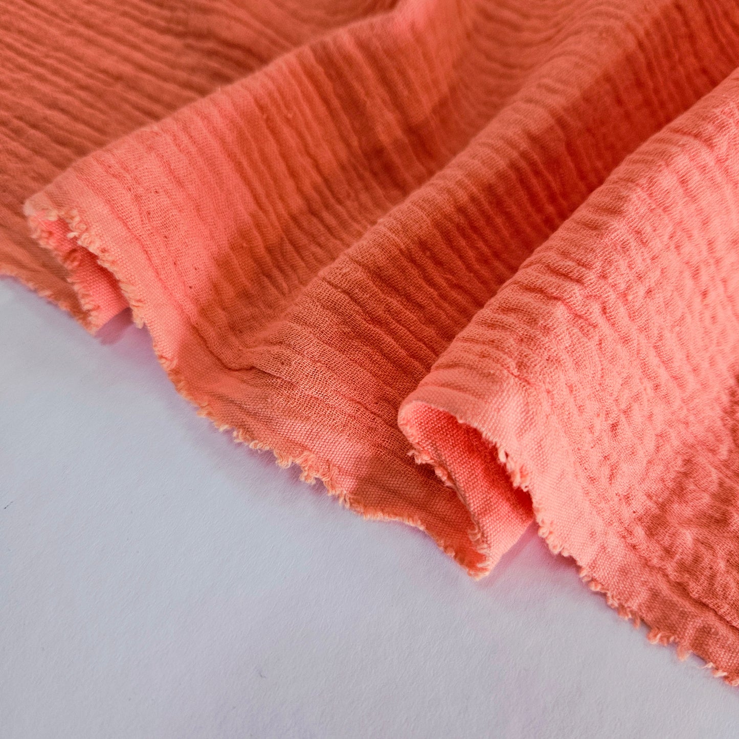 Double Gauze Muslin - Coral