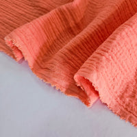 Double Gauze Muslin - Coral