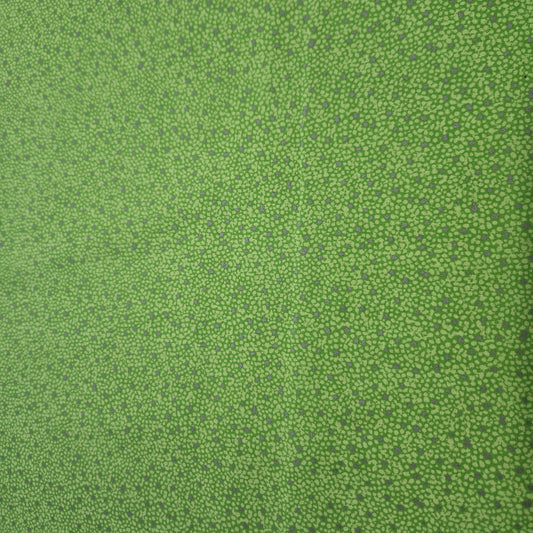 Silver Specks on Green