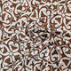 Ornate Print in Brown