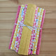 Remnant Craft Fabrics - Pink and Yellow Liberty