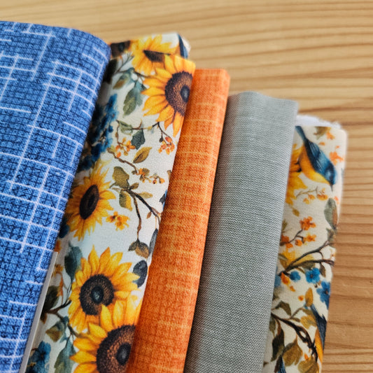 Remnant Craft Fabrics - Sunflowers
