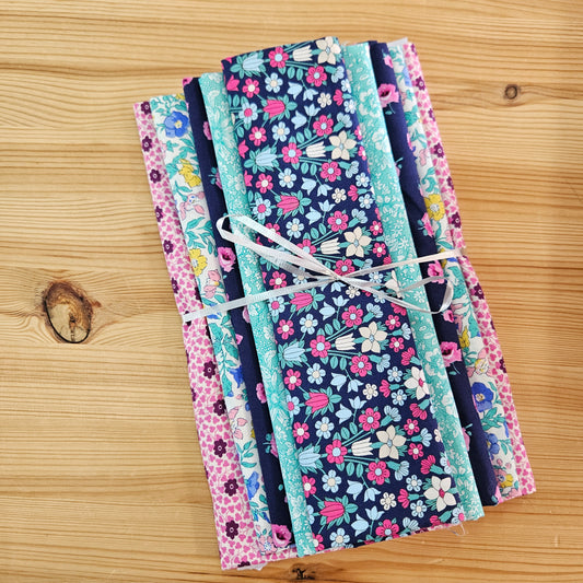 Remnant Craft Fabrics - Jewel Tone Liberty